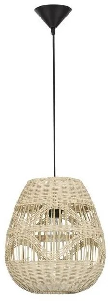 Lustra / Pendul modern design natural ratan MARLO D-30cm