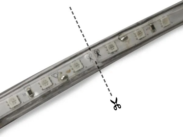 Aigostar - Bandă LED pentru exterior 50m LED/350W/230V 3000K IP65