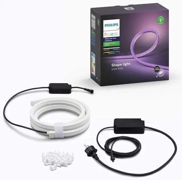 LED RGB Bandă Philips Hue Outdoor Strip LED/20,5W 2m IP67