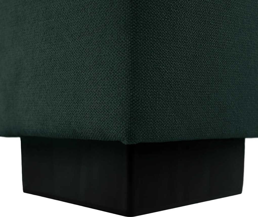 Pat boxspring, 200x200, verde, APRIL