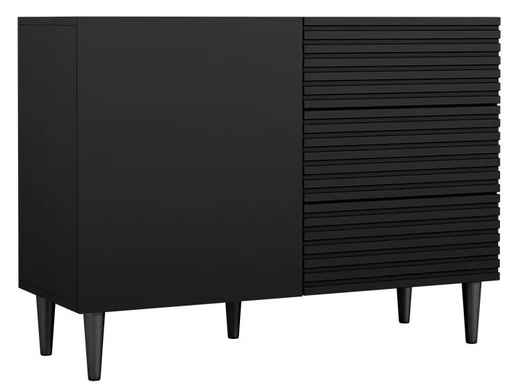 Comodă Sarlana 1D3SZ (Negru) . 1103681