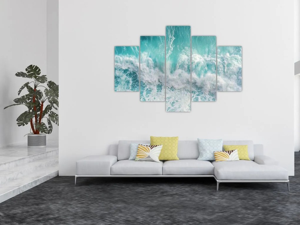 Tablou - Vedere a valurilor oceanului (150x105 cm)