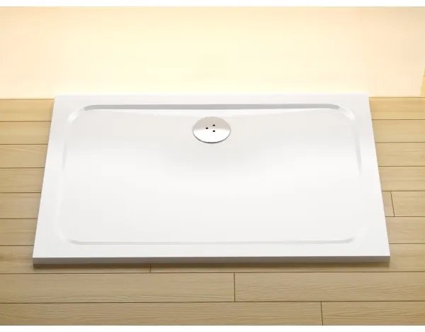 Ravak XA04A701010 - Tavă de duș dreptunghiulară GIGANT, 100 x 90 cm, albă