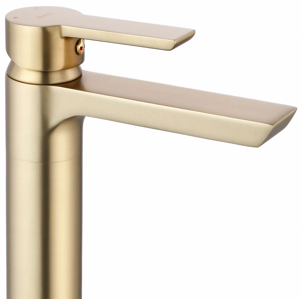Baterie Argus inalta auriu periat H28,5 cm