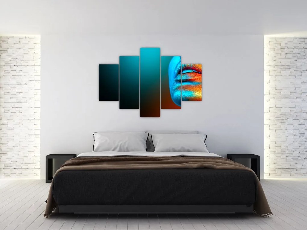 Tablou - Fața sclipitoare (150x105 cm)