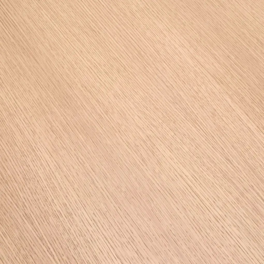 Masa rounda design LUX Astro 132cm, Natural oak