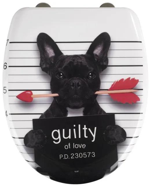 Wenko Guilty Dog capac wc închidere lentă 22405100