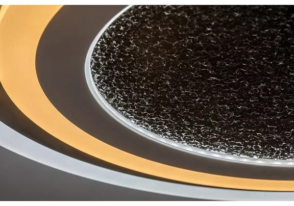 Rabalux 71316 - Plafonieră LED TANELI, dimabilă, 56W/230V, 3000/4000/6000K, neagră + telecomandă