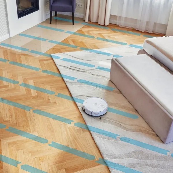 Niceboy ION Charles i4 - Aspirator robot 2în1 4400 mAh Wi-Fi alb + DO