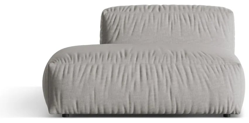Modul pentru canapea modulară gri deschis (cu colț pe partea stângă ) Martina – Micadoni Home