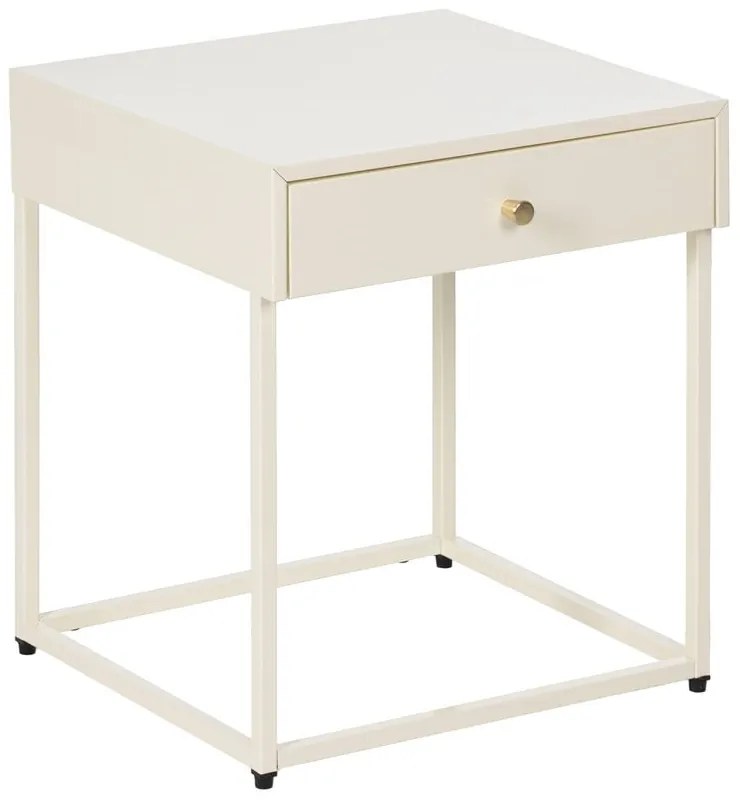 Noptieră crem Nara – Ixia