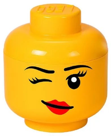 LEGO - Cutie depozitare cap minifigurina S, Multicolor