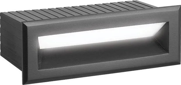 Corp de iluminat LED încastrat pentru exterior FLIK LED/3W/230V IP65 antracit