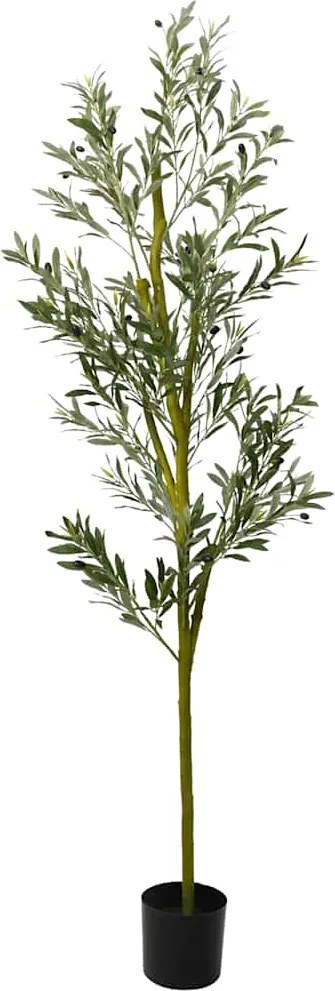 vidaXL Măslin artificial 800 de frunze 200 cm verde
