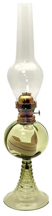 Lampă cu gaz lampant KVĚTA 50 cm verde-pădure