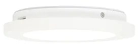 Plafoniera albă 17 cm cu LED cu dimmer pe 3 trepte IP44 - Steve