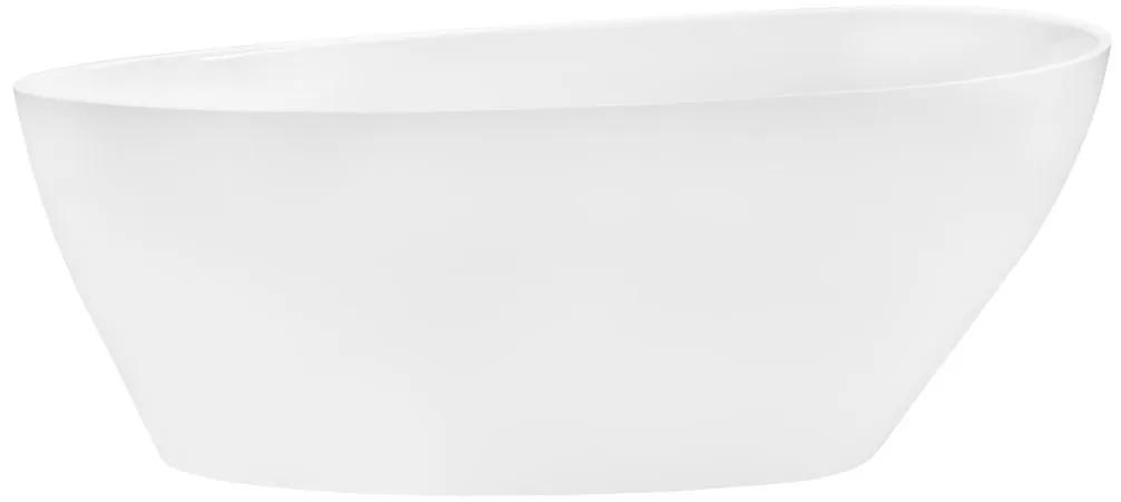 Besco Goya cadă freestanding 142x62 cm ovală alb #WMD-140-G