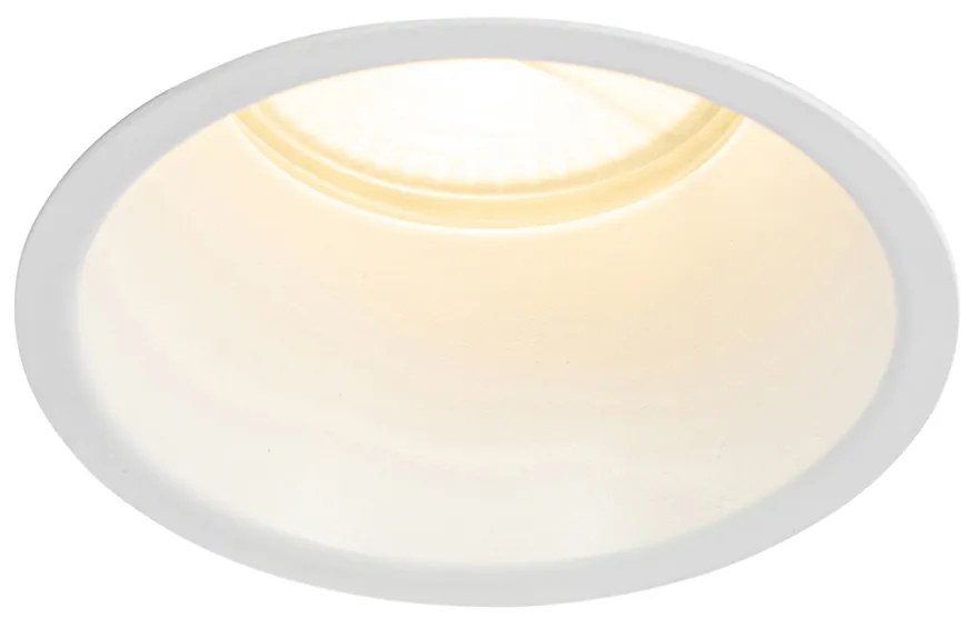Spot încastrat inteligent alb IP44 incl. Wifi GU10 70mm - Dept