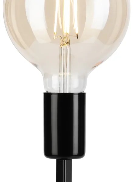 Lampă de masă ASTRID 1xE27/60W/230V negru lucios