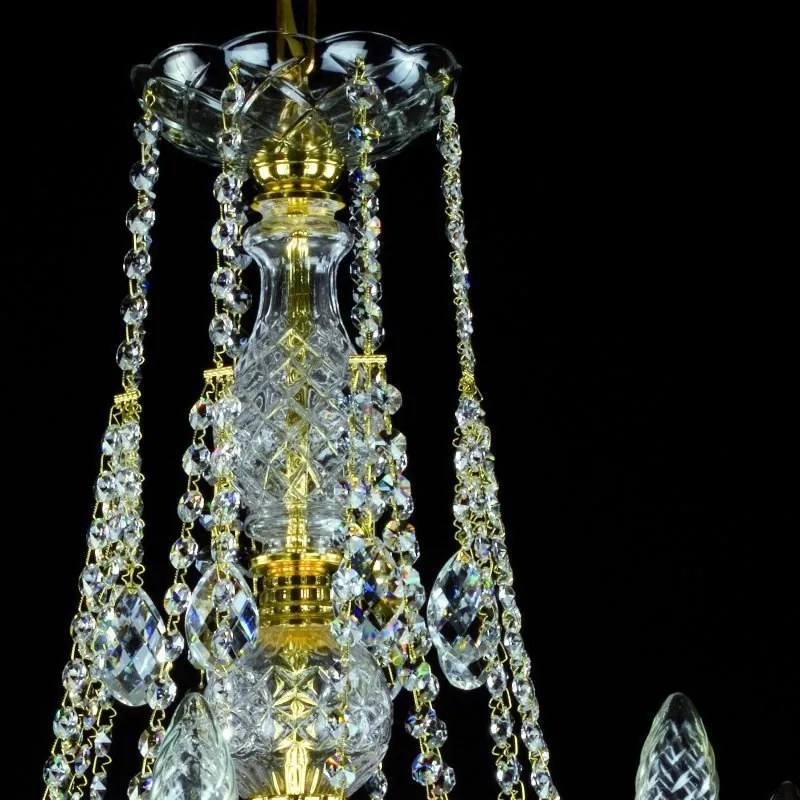 Candelabru Cristal Bohemia Exclusive 8 brate ARIANA VIII.