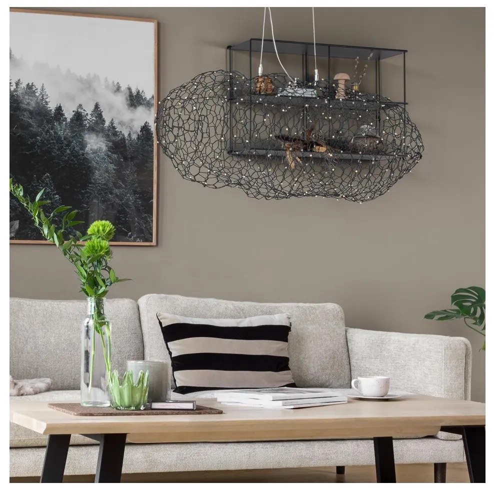 Lustră LED pe cablu ByRydens 4201250-4002 HAYDEN LED/15W/230V negru