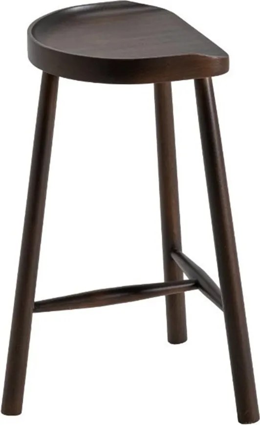 Scaun lemn masiv înalt Heritage, 32 × 39 × 71 cm