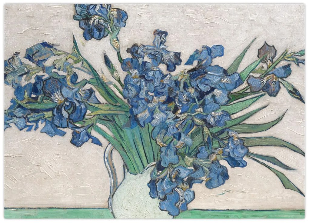 Tablou - Vincent van Gogh, Irises, reproducere (70x50 cm)