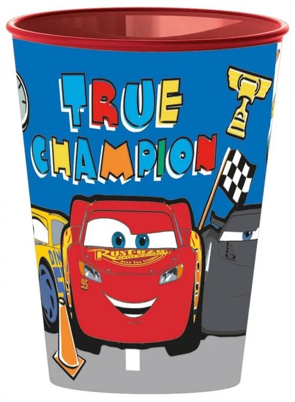 Disney Mașini pahar, plastic 260 ml