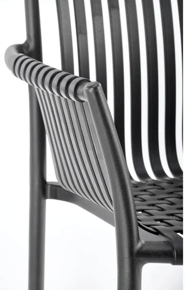 Scaun de bucaterie Lamar, negru