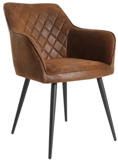 Scaun de sufragerie Eglo 424708 MASANTOL 81,5x63 cm maro