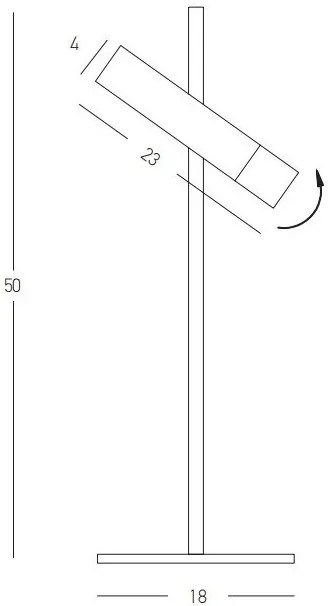 Veioza/Lampa LED de masa design modern minimalist Lary