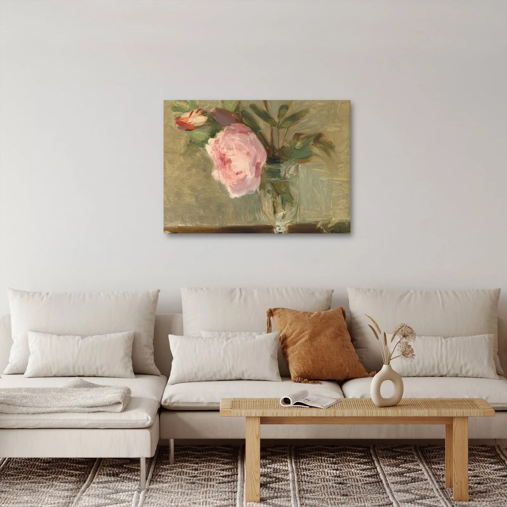 Tablou - Berthe Morisot, Peonies, reproducere (70x50 cm)
