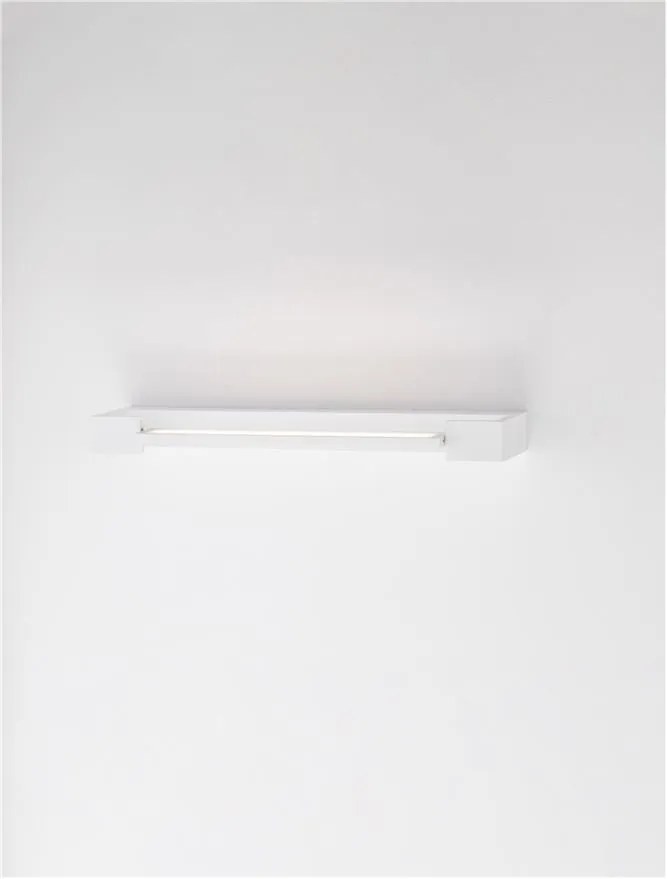 Aplica LED ambientala directionabila pentru baie/exterior IP44 PARK alba