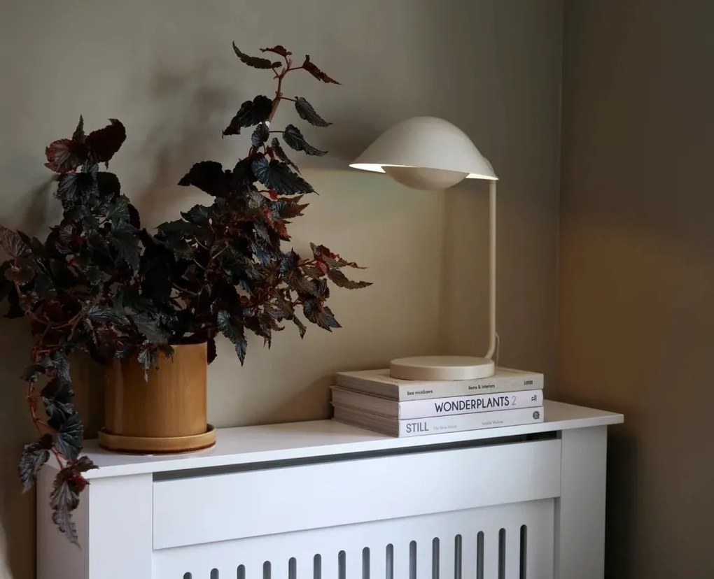 Veioza, lampa de masa design modern Freya bej