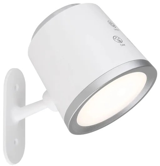 Globo 58454W - Lampă de birou LED tactilă reglabilă MEEYA LED/6W/3,7V albă