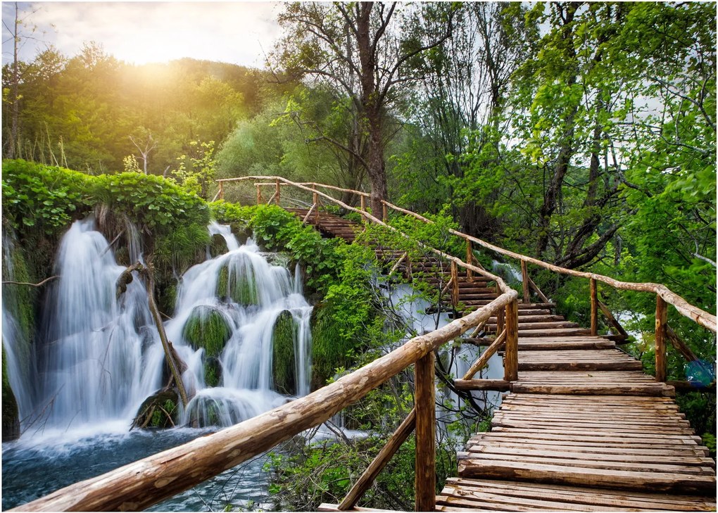 Tablou - Lacurile Plitvice (70x50 cm)