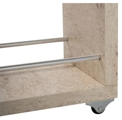 Dulap de baie MELODY, decor marmură bej