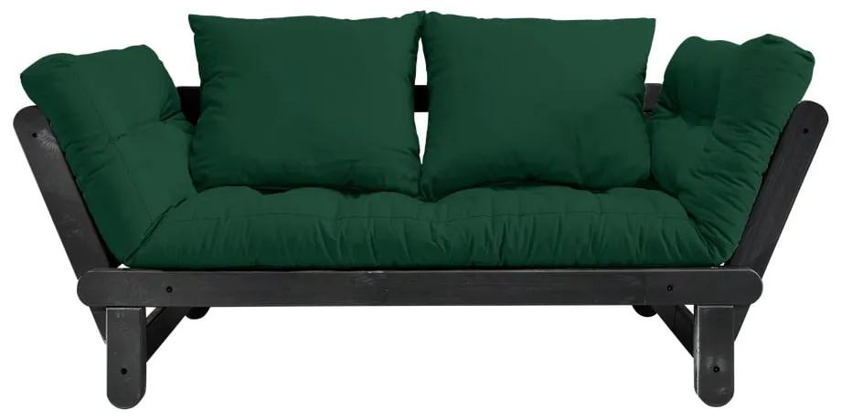 Canapea variabilă Karup Design Beat Black/Forest Green