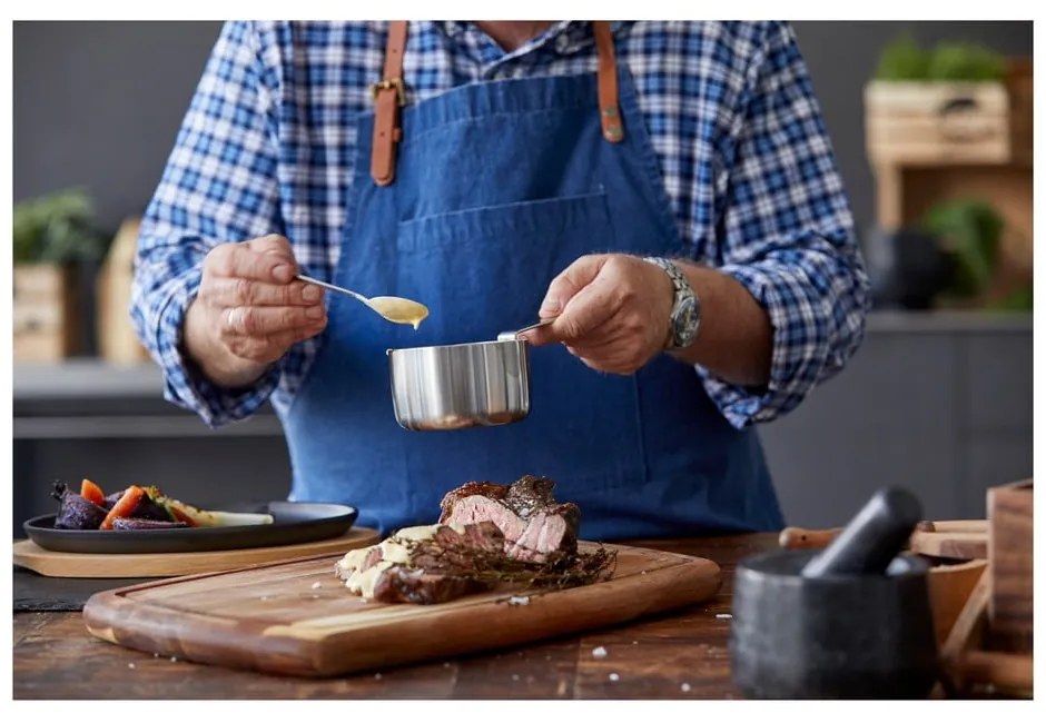 Tigaie din oțel inoxidabil 450 ml adecvată pentru plita cu inducție – Holm