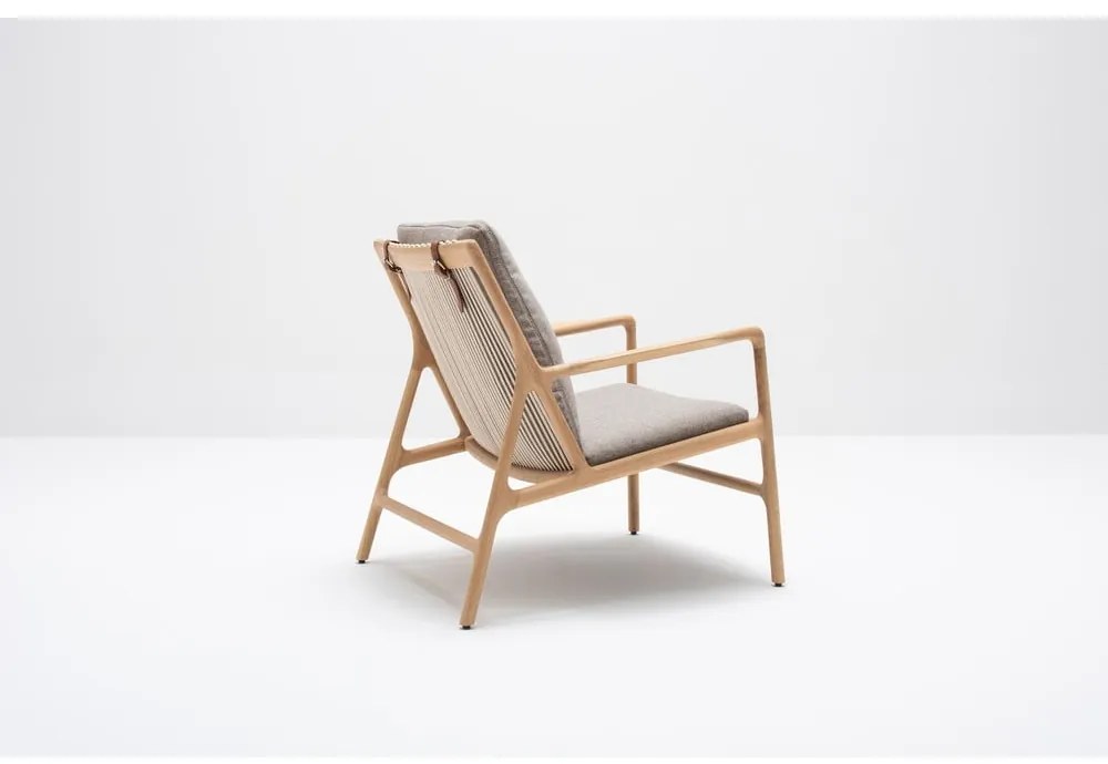 Fotoliu gri-natural Dedo – Gazzda