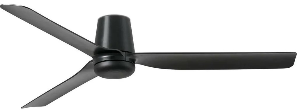 Ventilator de tavan FARO 33830WT PUNT TUB M negru d. 132 cm WT + telecomandă