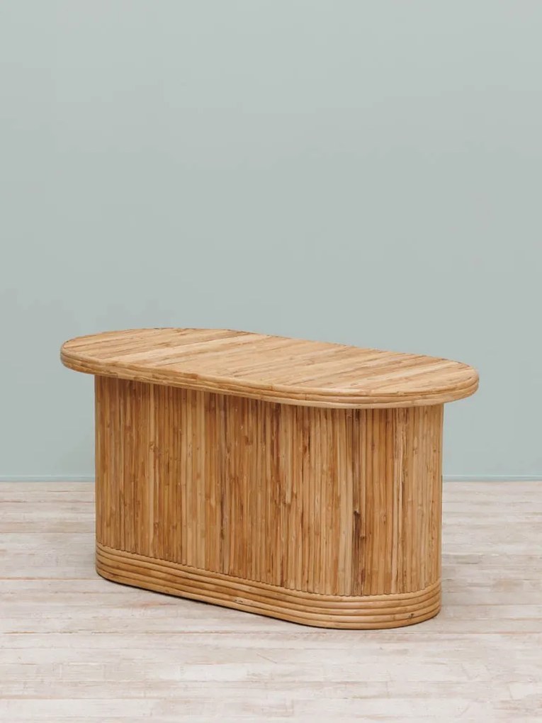 Masuta de cafea, din rattan, Barbade