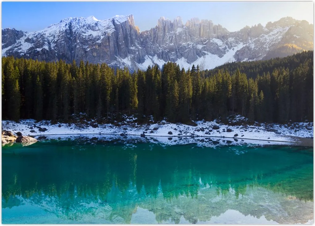 Tablou - Lacul Karersee (70x50 cm)