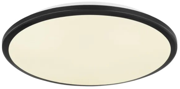 Plafonieră LED Globo 41569-18BC XANDER LED/18W/230V 4000K negru