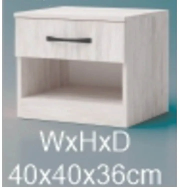Dormitor GLOBAL3741 - stejar blanco