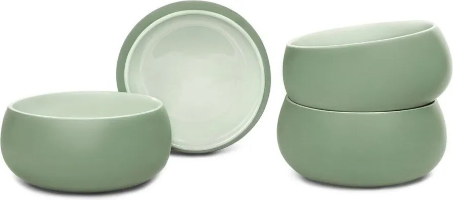 Boluri mici verzi 4 buc. din gresie 600 ml Aura Luma – Bonami Selection