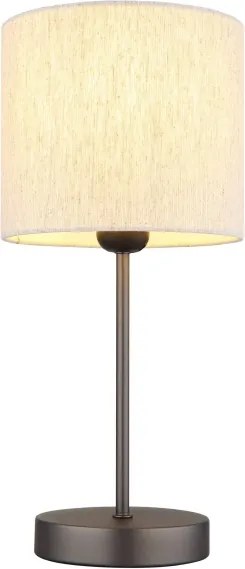Globo 51540108 - Lampă de masă THEA 1xE27/25W/230V negru/bej