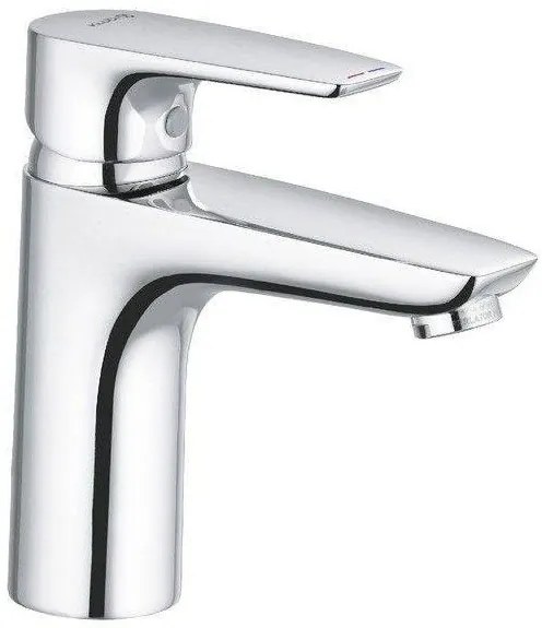 Baterie lavoar fara ventil, Kludi Pure&Solid, crom, 342920575