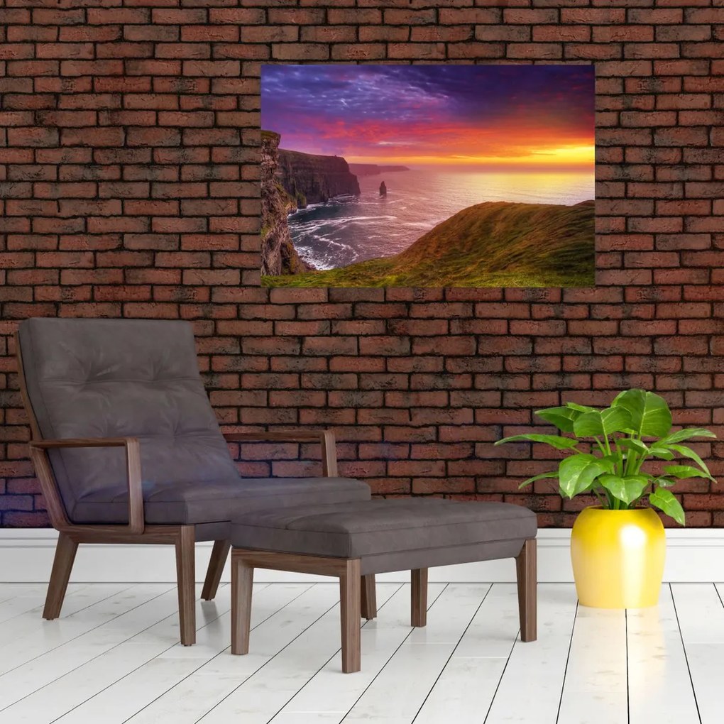 Tablou - Stâncile din Moher (90x60 cm)