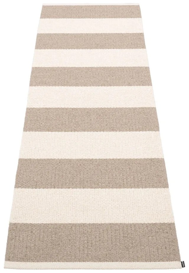 Covor tip traversă pentru interior și exterior bej/crem 70x225 cm Bob Mud Vanilla – Pappelina